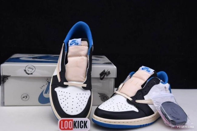 x x Scott 1 Jordan Fragment Retro Design Low Air DM7866-140 Travis 0719
